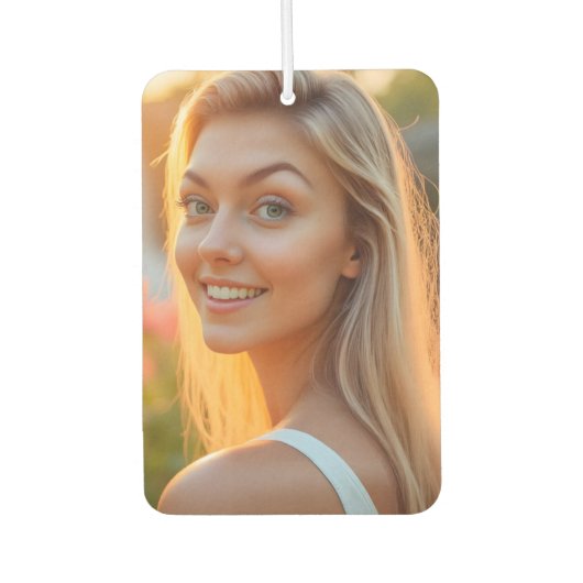 Helenas Ozean Whisper: Ein ruhiger Weg Autolufterfrischer (Vorderseite)