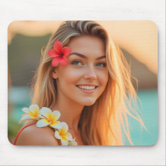 Helenas Paradies: Ein Küstentraum Mousepad