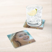 Helenas Paradies: Ein Küstentraum Rechteckiger Pappuntersetzer (Vor Ort)