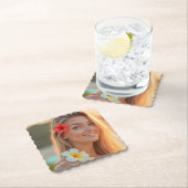 Helenas tropische Flucht: Strandbliss Untersetzer (Vor Ort)