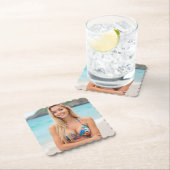 Helenas tropische Flucht: Strandbliss Untersetzer (Vor Ort)