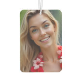 Helenas tropischer Himmel: Sonne, Meer und Ruhe Autolufterfrischer (Rückseite)