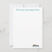 Helene circus performer dankeskarte (Rückseite)