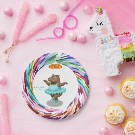 Helene circus performer pappteller (Party)