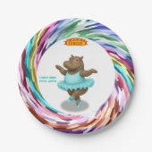 Helene circus performer pappteller (Vorderseite)