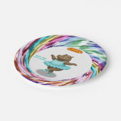 Helene circus performer pappteller (Schrägansicht)