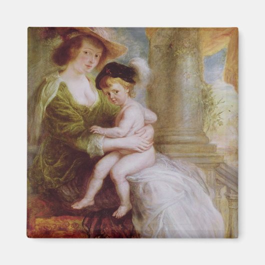 Helene Fourment und ihr Sohn Frans Magnet (Vorne)