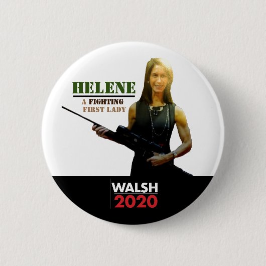 Helene Miller Walsh für First Lady Button (Vorderseite)