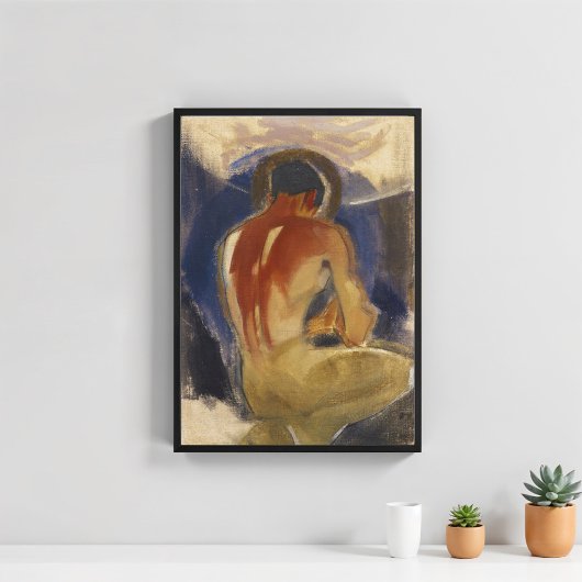 Helene Schjerfbeck am Tor des Paradieses Poster