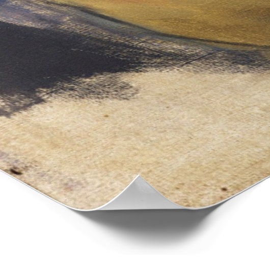 Helene Schjerfbeck am Tor des Paradieses Poster (Ecke)