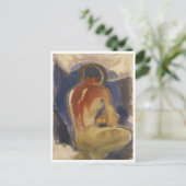Helene Schjerfbeck am Tor des Paradieses Postkarte (Stehend Vorderseite)