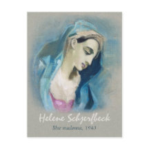 Helene Schjerfbeck Blue Madonna 1943