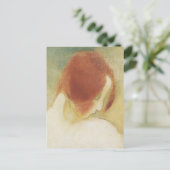 Helene Schjerfbeck, das rot haarige Mädchen Postkarte (Stehend Vorderseite)