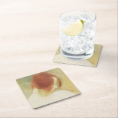 Helene Schjerfbeck, das rot haarige Mädchen Rechteckiger Pappuntersetzer (Vor Ort)