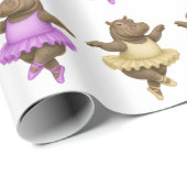 Helene Zirkusartistin Geschenkpapier (Rolleneckpunkt)