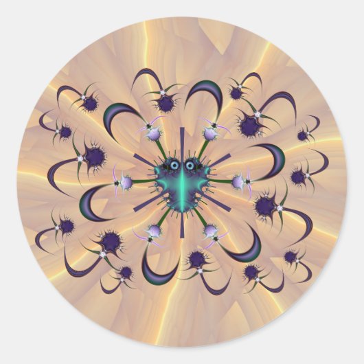 Helenium Bug & Anti-Virus-Aufkleber Runder Aufkleber (Vorderseite)