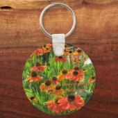 Helenium ‚Sneezeweed‘ Schlüsselanhänger (Vorderseite)