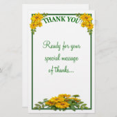 Helenium ~ Stationary Briefpapier (Vorne/Hinten)