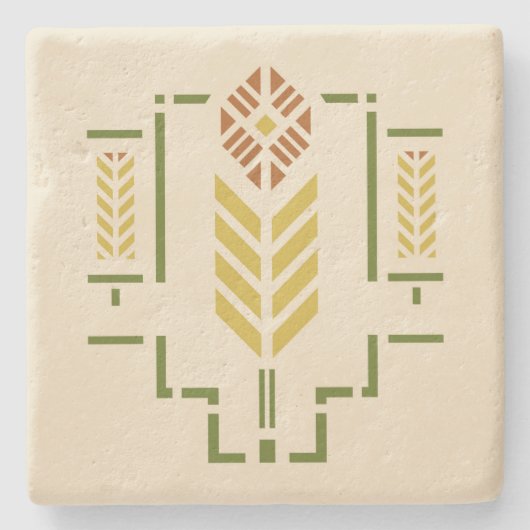 Helenpflege"Ernte " Steinuntersetzer (Vorderseite)