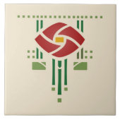 Helenpflege"Rosen-Fries " Fliese (Vorderseite)