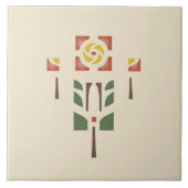 Helenpflege"Tee-Rose " Fliese (Vorderseite)