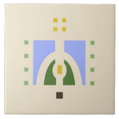 Helenpflege"Wiese " Fliese (Vorderseite)