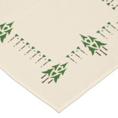 Helenpflegegeist des Holz-Musters Großer Tischläufer (Ecke)