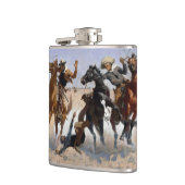 Helfen einer schönen Kunst Kamerad-Remington Flachmann (Links)