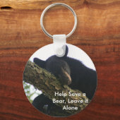 Helfen Sie dabei, einen Bären Retten, ihn als Alle Schlüsselanhänger (Vorderseite)