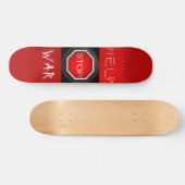 Helfen Sie, das Skateboard des Krieges zu beenden (Horizontal)