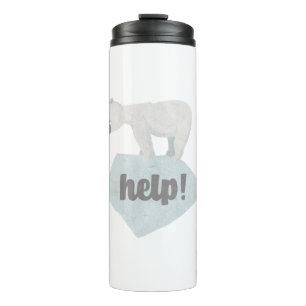 Helfen Sie dem Polarbär Thermosbecher