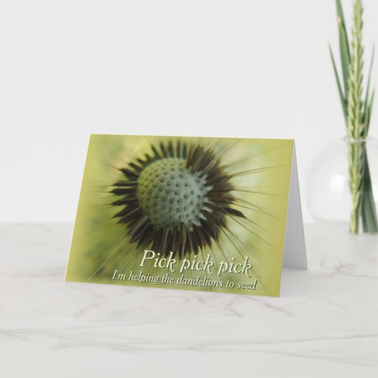 Helfen Sie den Lüstern CC0501 Grußkarte Karte (Vorderseite)