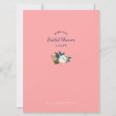 Helfen Sie der Braut, ihr Brautparty zu schreiben Einladung (Rückseite)