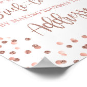 Helfen Sie der geschäftigen Braut, sich selbst an  Poster (Ecke)