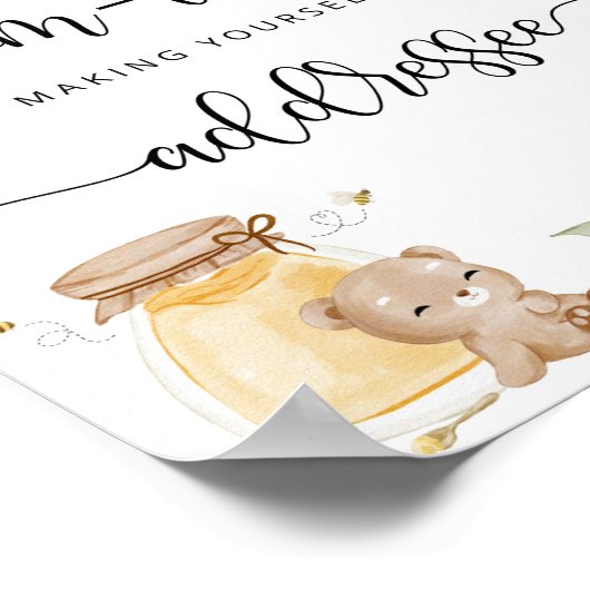 Helfen Sie der geschäftigen Mama, ein Poster für d (Ecke)