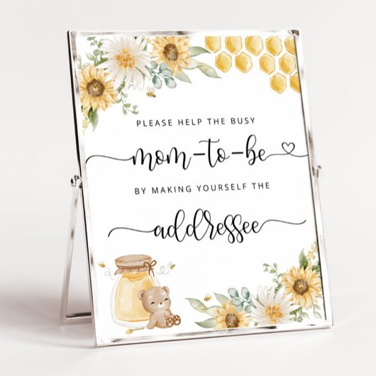 Helfen Sie der geschäftigen Mama, ein Poster für d