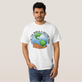 Helfen Sie der Welt und leisten Sie ehrenamtlich T-Shirt (Vorne ganz)