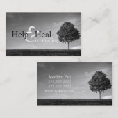 Helfen Sie, die Beratung für Lebensbegleiter Thera Visitenkarte (Vorne/Hinten)