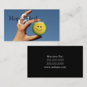 Helfen Sie, die Beratung für Lebensbegleiter Thera Visitenkarte (Vorne/Hinten)