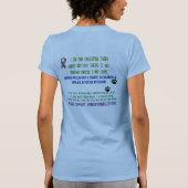 Helfen Sie einem Kind in AK seinen Autismus Servic T-Shirt (Rückseite)