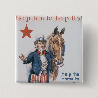 Helfen Sie ihm, den USA zu helfen! Button