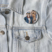 Helfen Sie ihm, den USA zu helfen! Button (Beispiel)