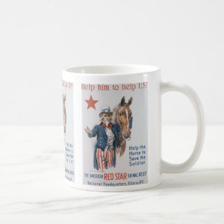 Helfen Sie ihm, den USA zu helfen! Kaffeetasse