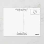 Helfen Sie ihm, den USA zu helfen! Postkarte (Rückseite)