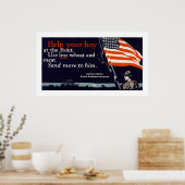 Helfen Sie Ihrem Jungen Poster (Küche)