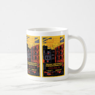 Helfen Sie Ihrer Nachbarschaft Kaffeetasse