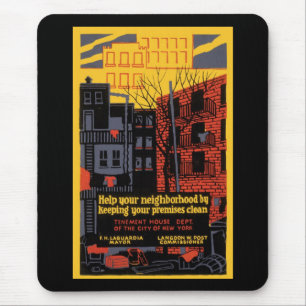 Helfen Sie Ihrer Nachbarschaft Mousepad