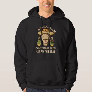 Helfen Sie mehr Bienen, mehr Bäume zu pflanzen, sa Hoodie