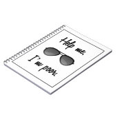 Helfen Sie mir, ich bin eine arme Sonnenbrille Notizblock (Linke Seite)