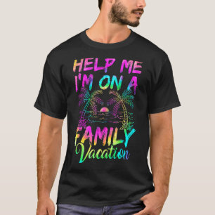 Helfen Sie mir, ich bin in einer Gefärbte Krawatte T-Shirt